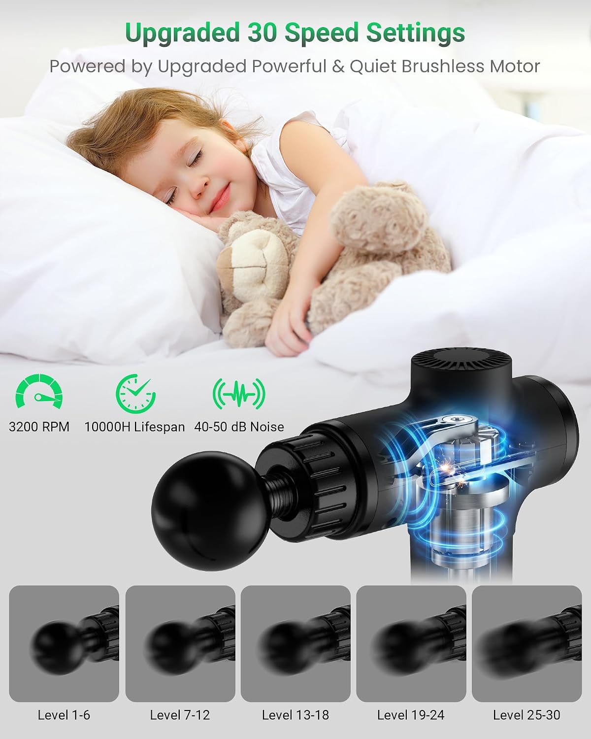 Massage Gun Deep Tissue - gambar 3