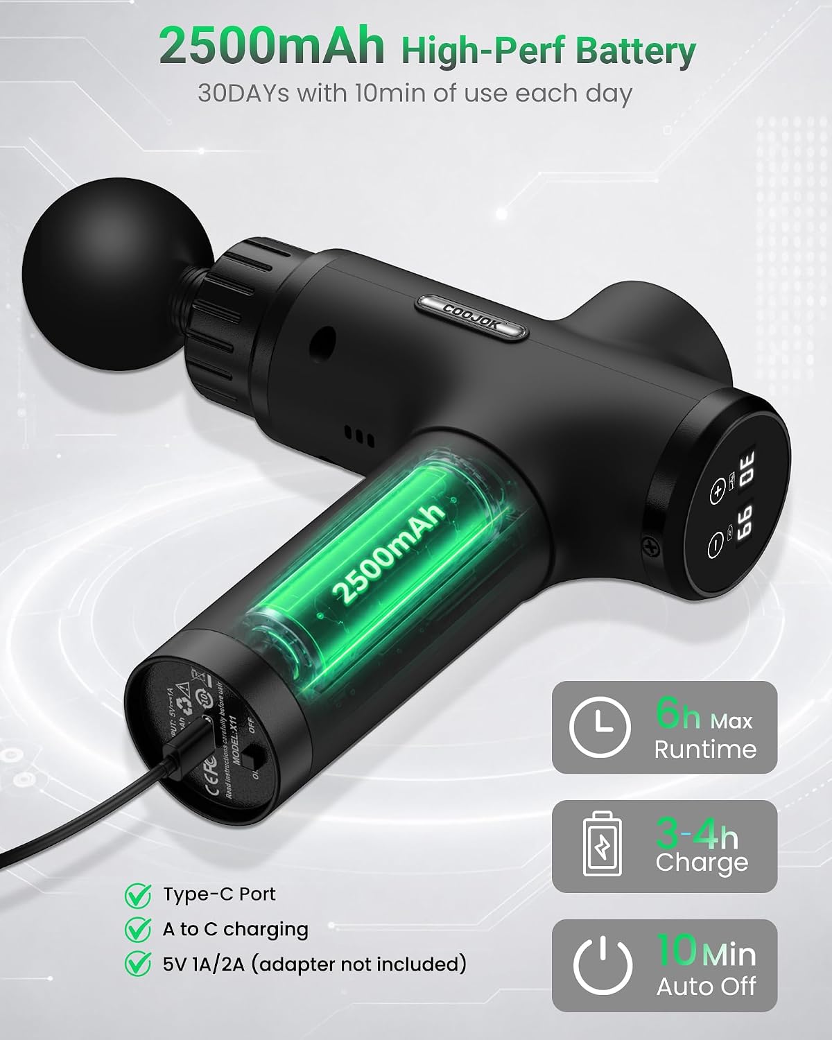 Massage Gun Deep Tissue - gambar 4